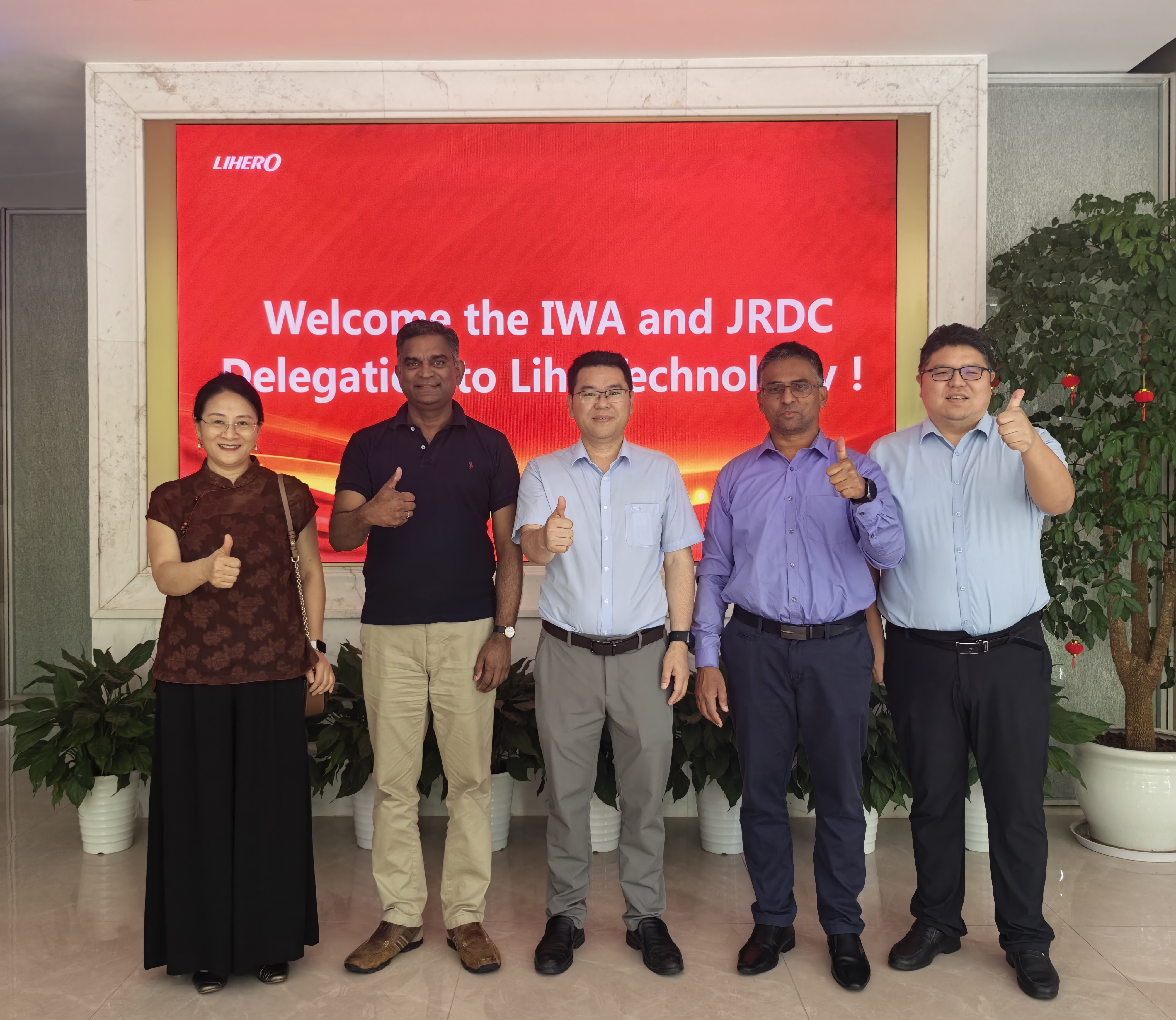 President of the International Water Association (IWA) Visits Lihero and Commends Automated Water Quality Monitoring Technology 与全文术语100% 统一说明